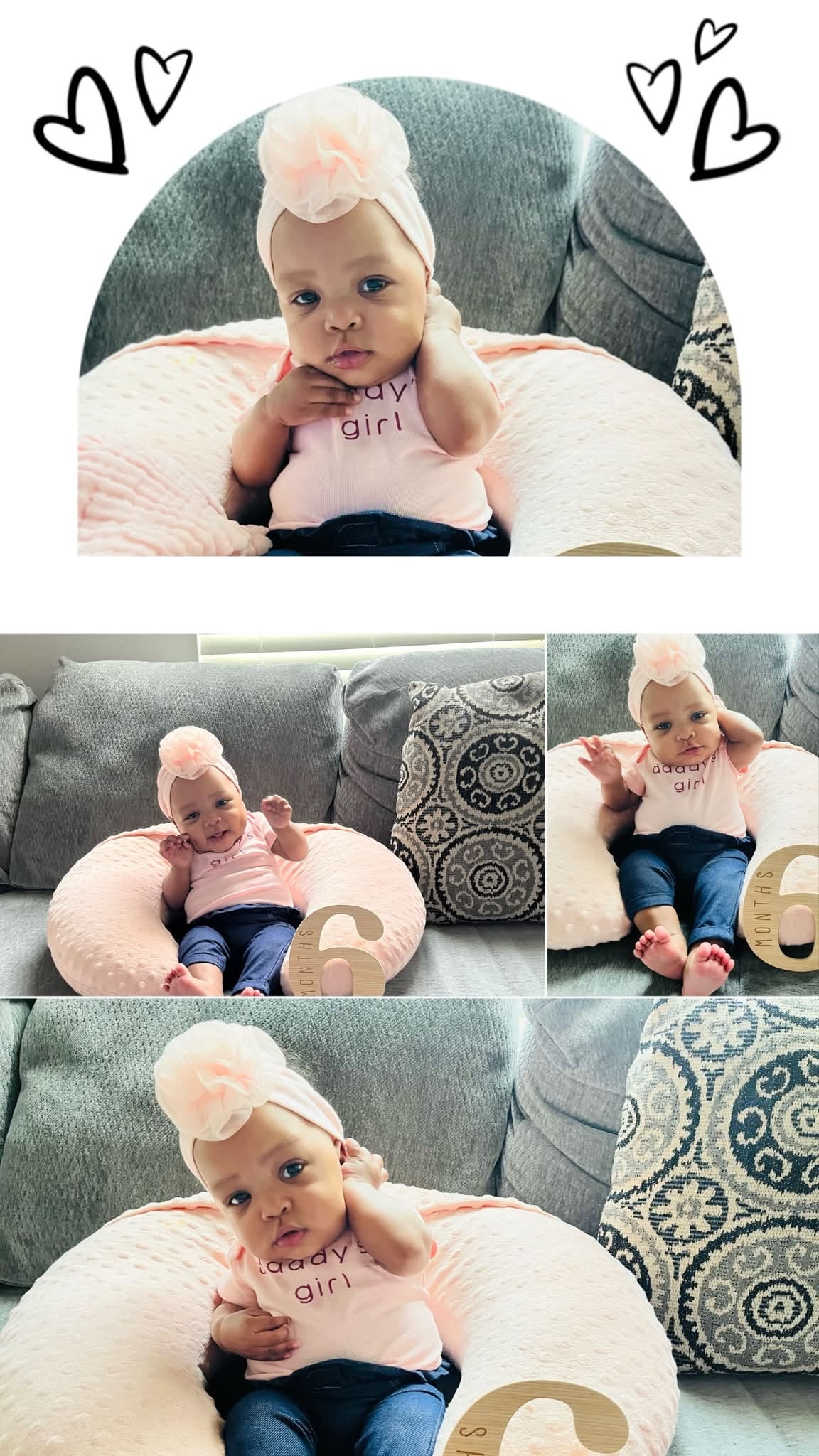 Daddy's girl — 6 months